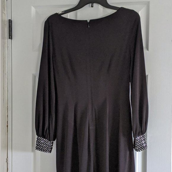Jessica Howard Little Black Dress-Size 10P - Picture 4 of 8